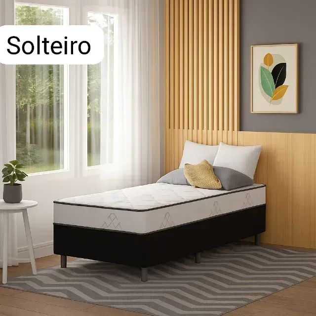 Cama conjulgada de solteiro (dividimos em ate 10x sem juros)