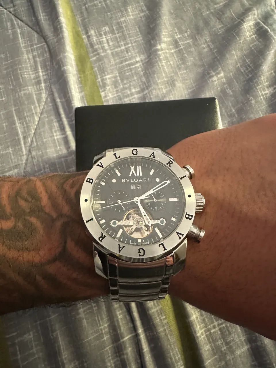 Relógio Bvlgari Turbilhon Iron Man - Foto 2