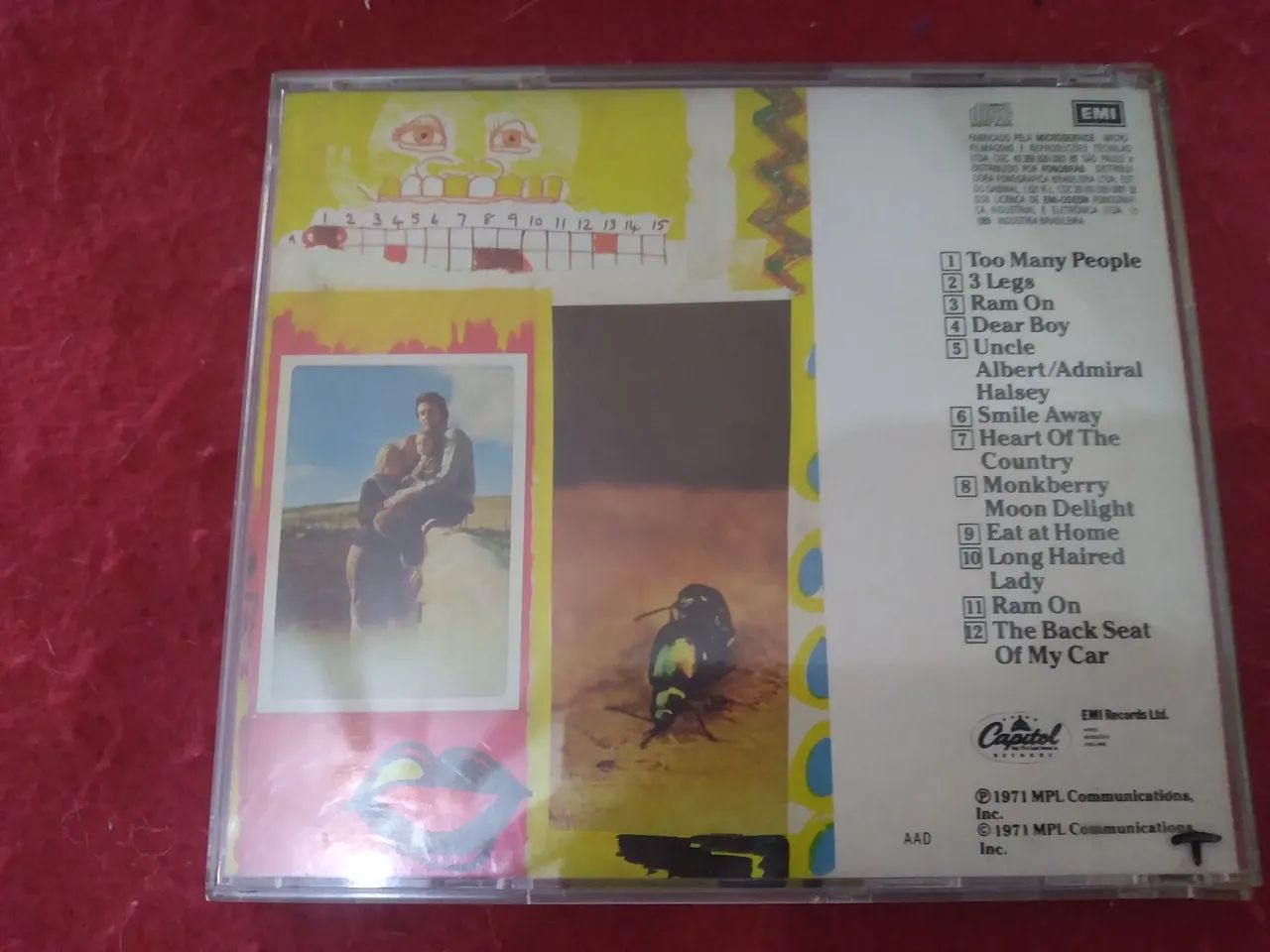 Combo 2 Cds Paul Mc Cartney - Ram E Wingspan (duplo) - Foto 2