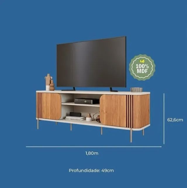 Bancada Chicago 100% MDF - Permobili