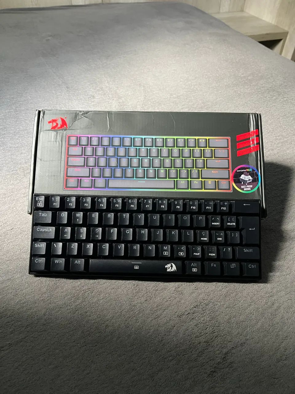 Teclado Mecânico Redragon K630rgb-1