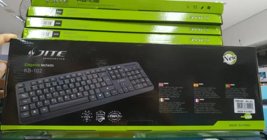 Teclado com fio Jite Innovative KB-102 - Foto 3