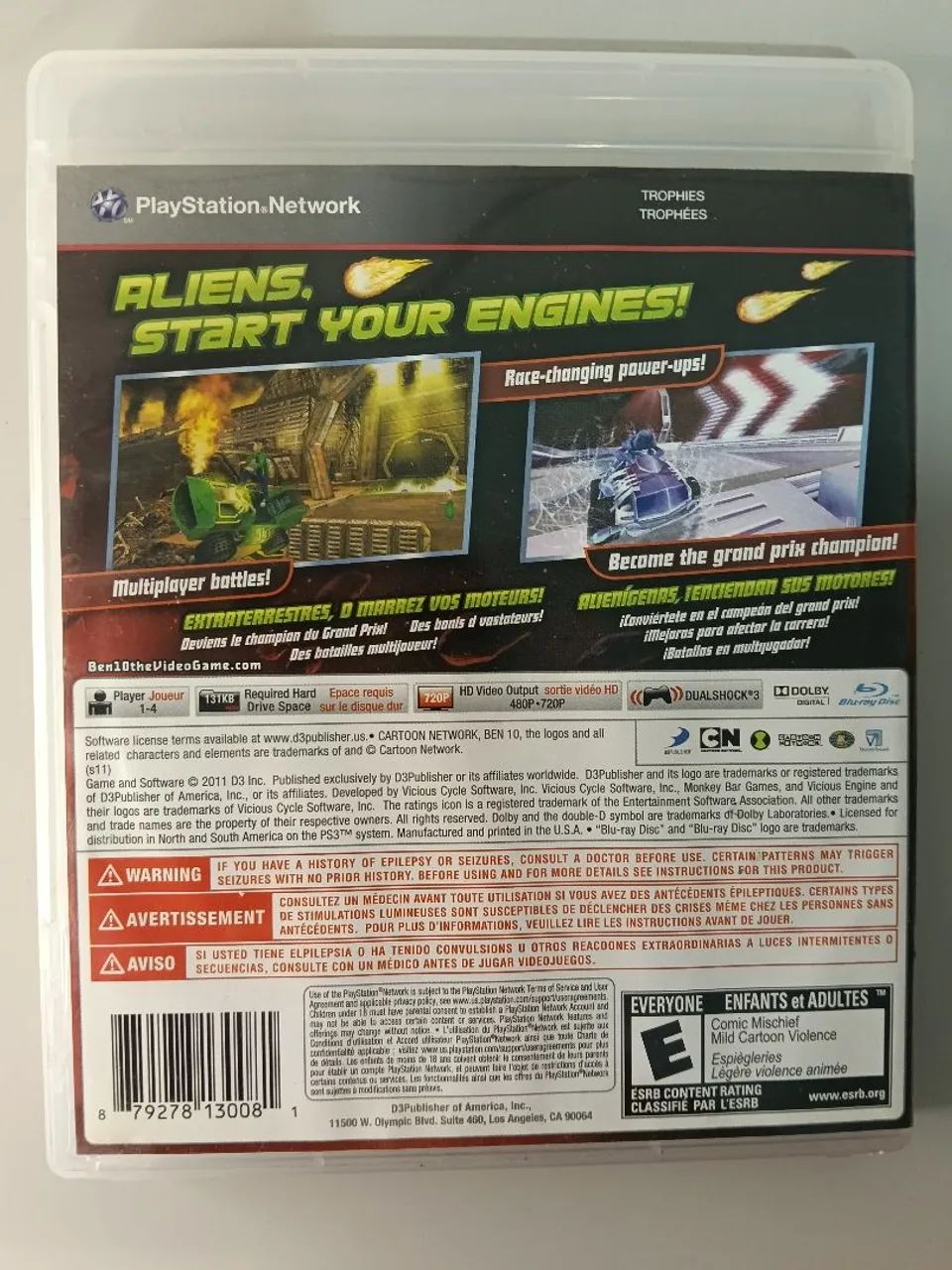 Jogo PS3 ben10 Galactic racing - Foto 3