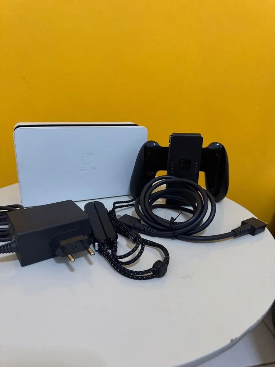 Nintendo Switch Oled Branco - Foto 5