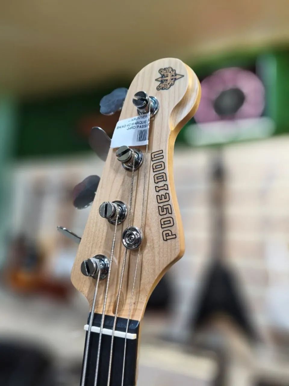 Contrabaixo 4 Cordas Precision Bass Marques Poseidon 4PB-34RD