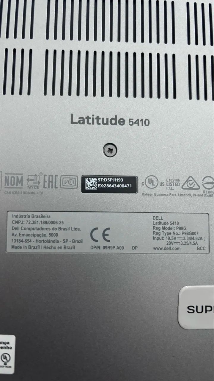 Notebook Dell Latitude 5410 | Core i7, 16GB RAM, 256GB SSD, Windows 11 Pro - Foto 4