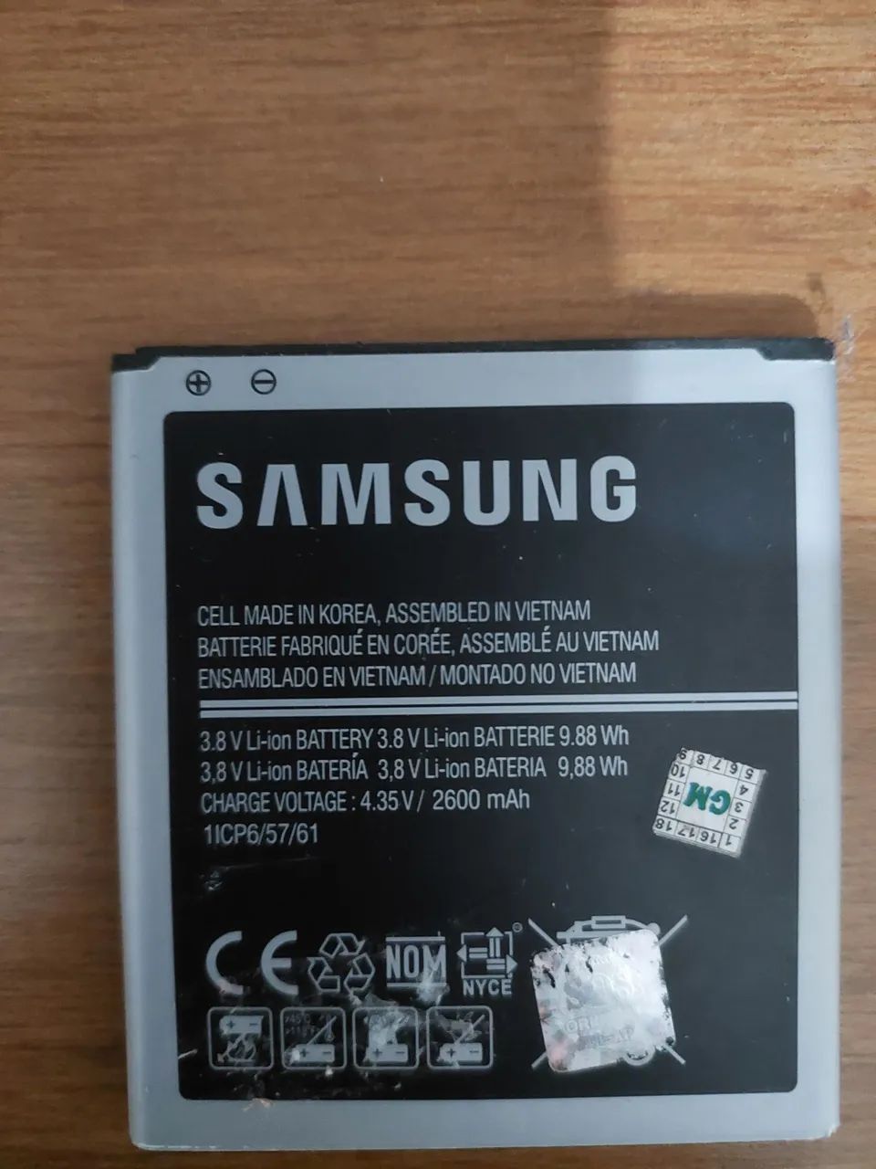 BATERIA  SMARTPHONE SANSUNG (OPURTUNIDADE)