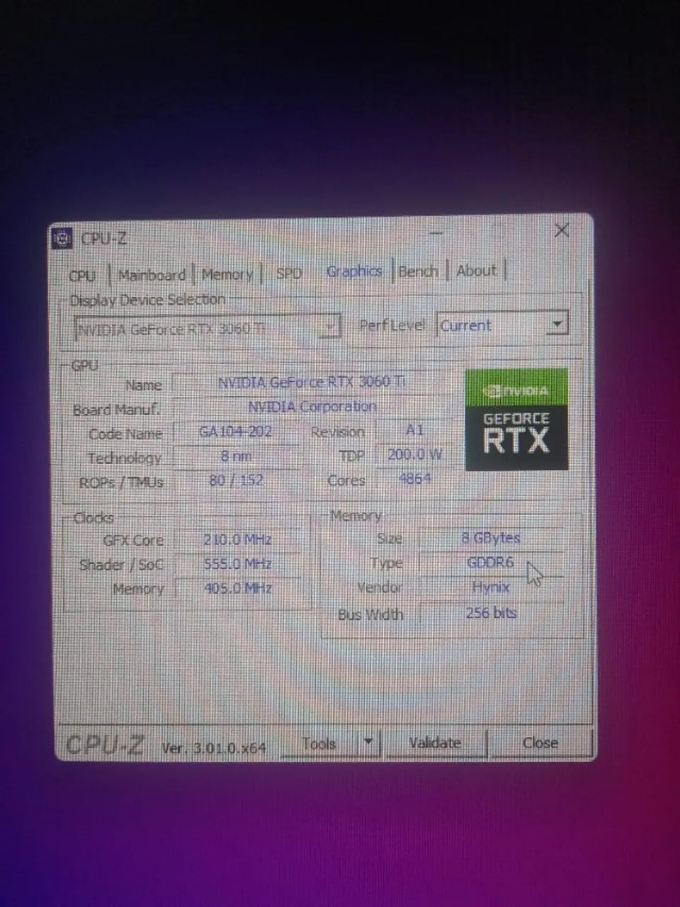 3060TI 8gb Galaxy - Foto 4