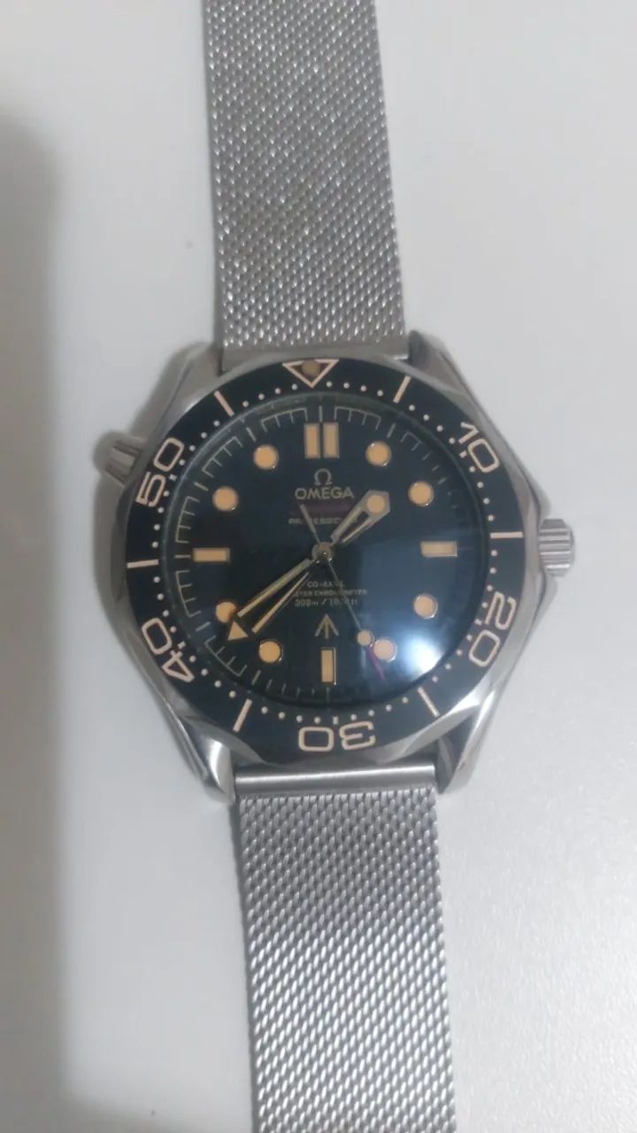 Relógio Omega Seamaster 007 James Bond Automático Aço - Foto 2
