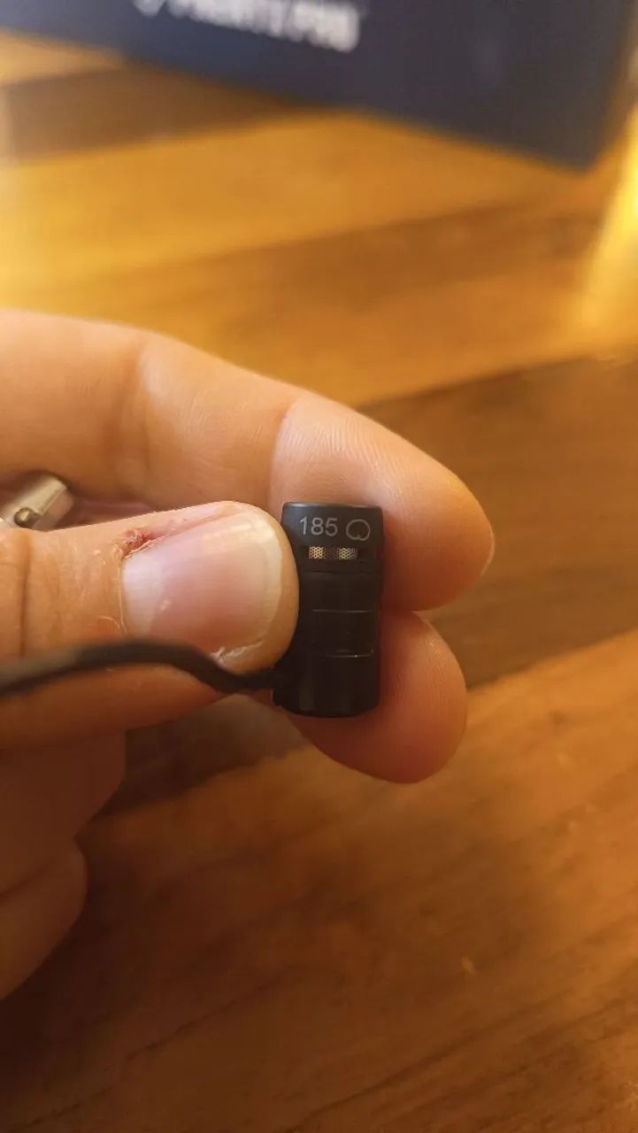 Microfone Lapela Original Shure Conector TA4F 4 pinos  - Foto 3