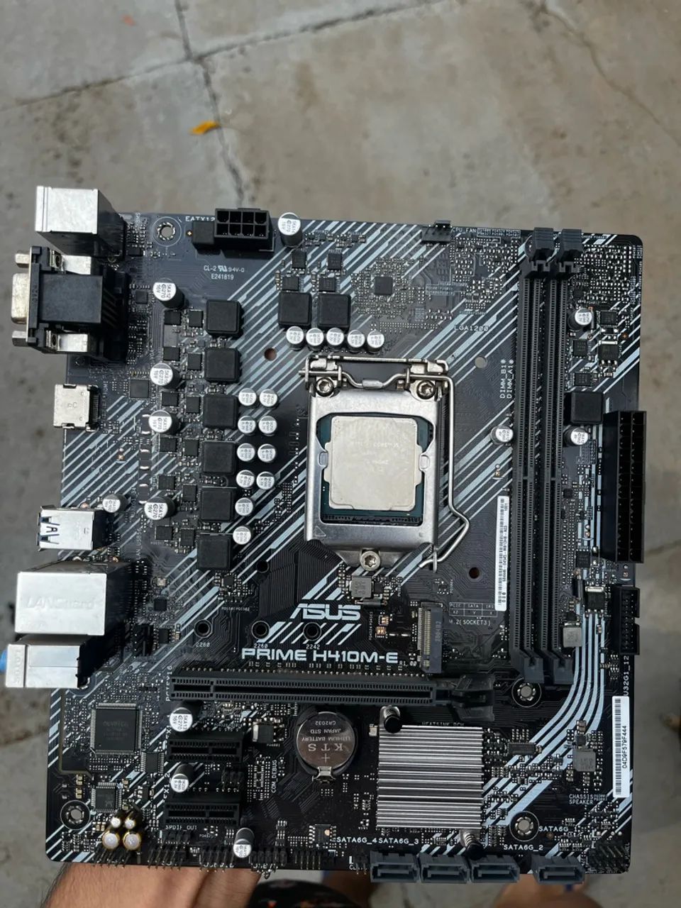 I5-10400f + prime h410m-e + cooler