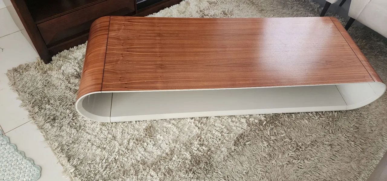 Mesa de centro essenza laca e madeira - Foto 2