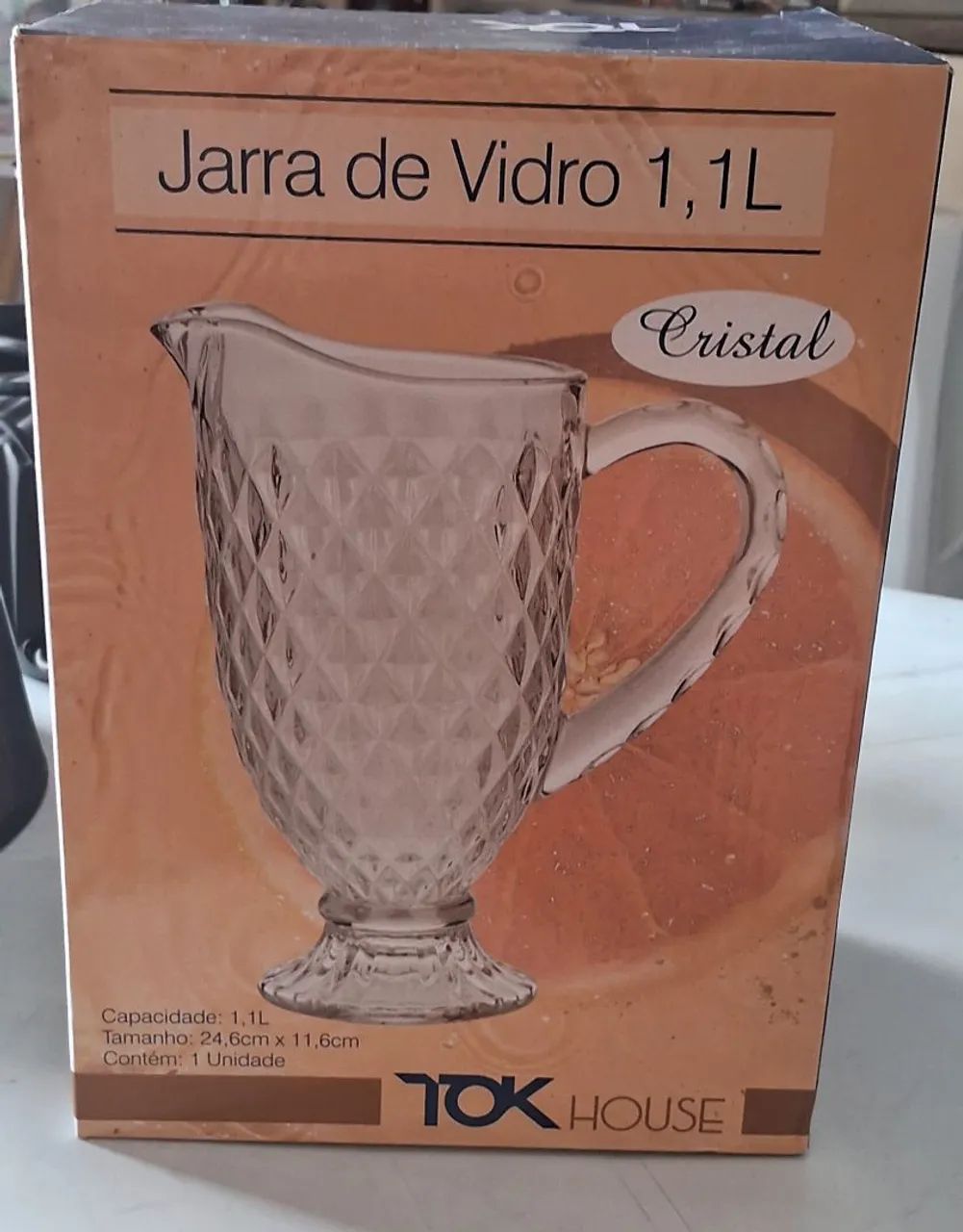 Jarra de vidro NOVA  - Foto 2