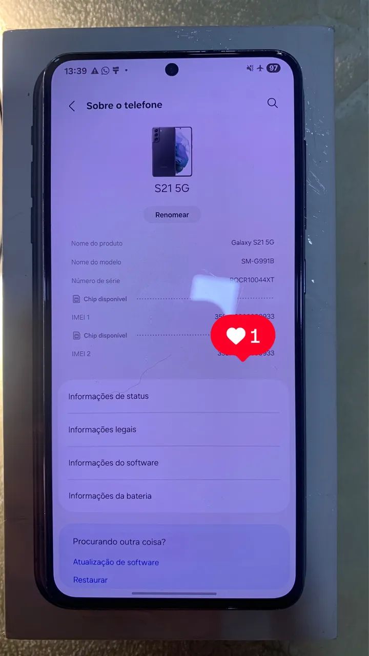 S21 5G - 128Gb/8+8 - Foto 5