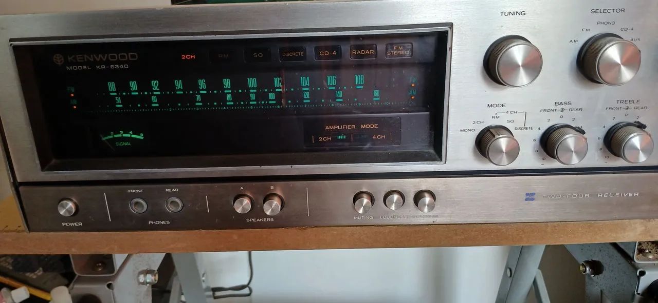 Receiver kenwood - Aparelhos de Som - Vila Ipiranga, Porto Alegre