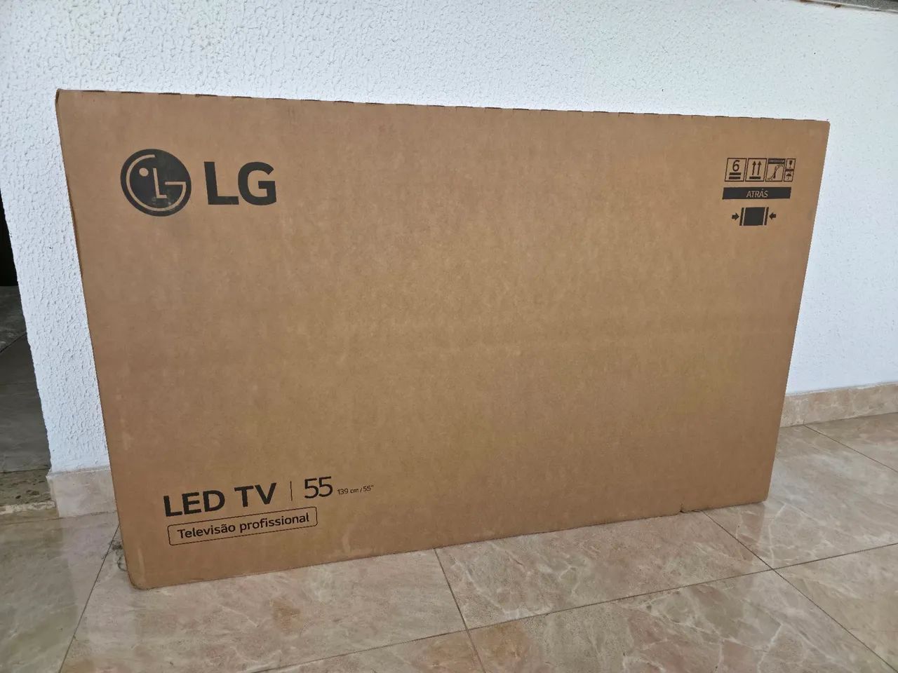 Smart TV LG 4k 55 Polegadas, Lacrada (aceito cartão)