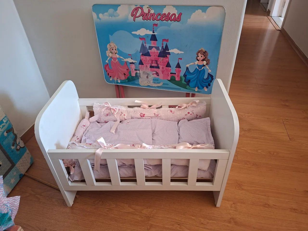 Berço mdf boneca bebê reborn - Foto 2