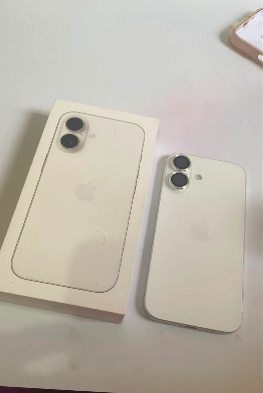 iPhone 16 com nota fiscal 256gb