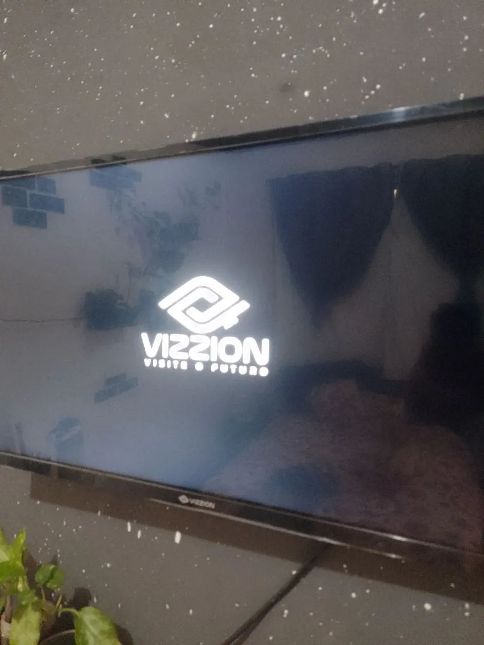 Smart TV Vizzion de 32 em iPhone 