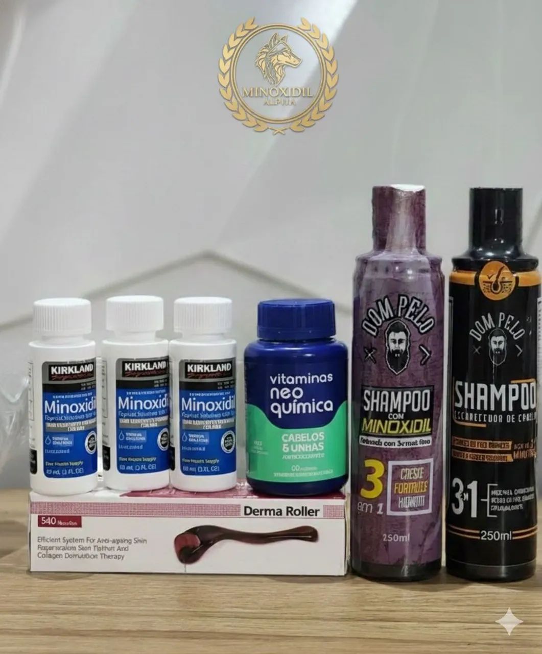 Produtos para cabelo e barba 