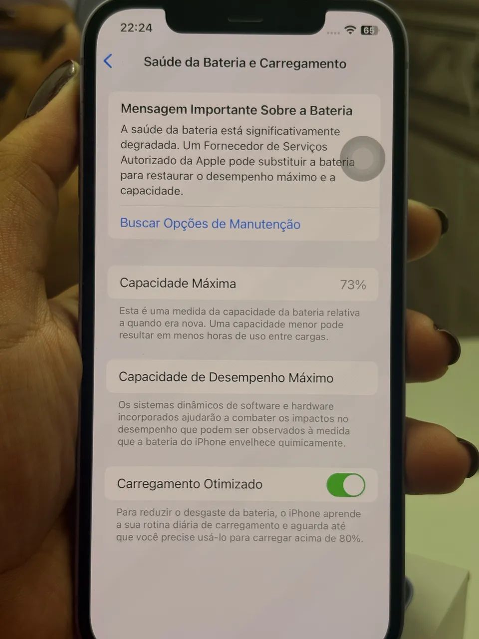     iPhone 12 64GB Roxo | Excelente Estado | Caixa + NF - Foto 5