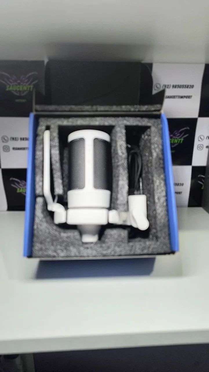 Microfone de Mesa Fifine A6V Ampligame - Foto 6