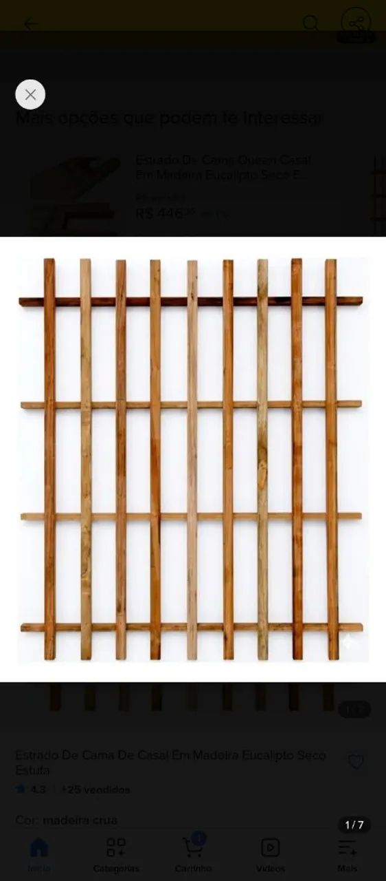 Estrado de cama