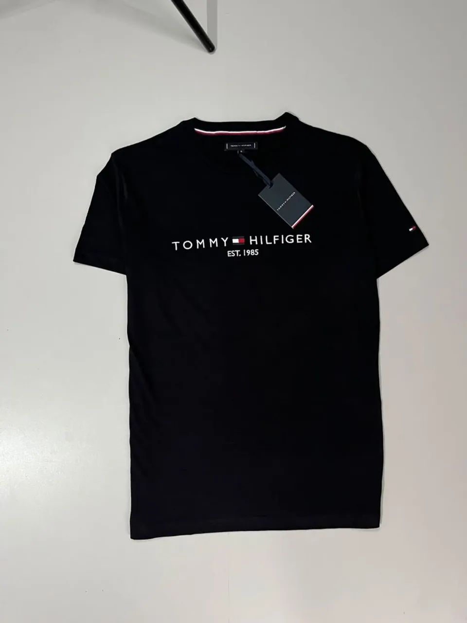 Camisa Tommy Hilfiger (Preta) - Foto 3