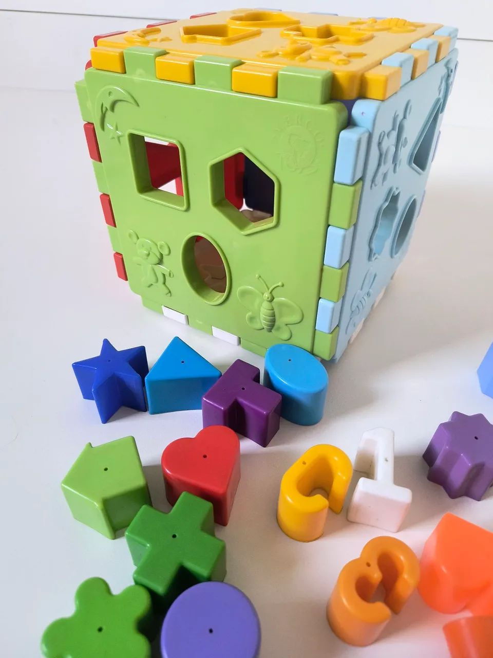 Brinquedo Cubo de Encaixe 
