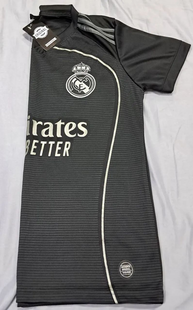 Camisa Real Madrid Preta  - Foto 4