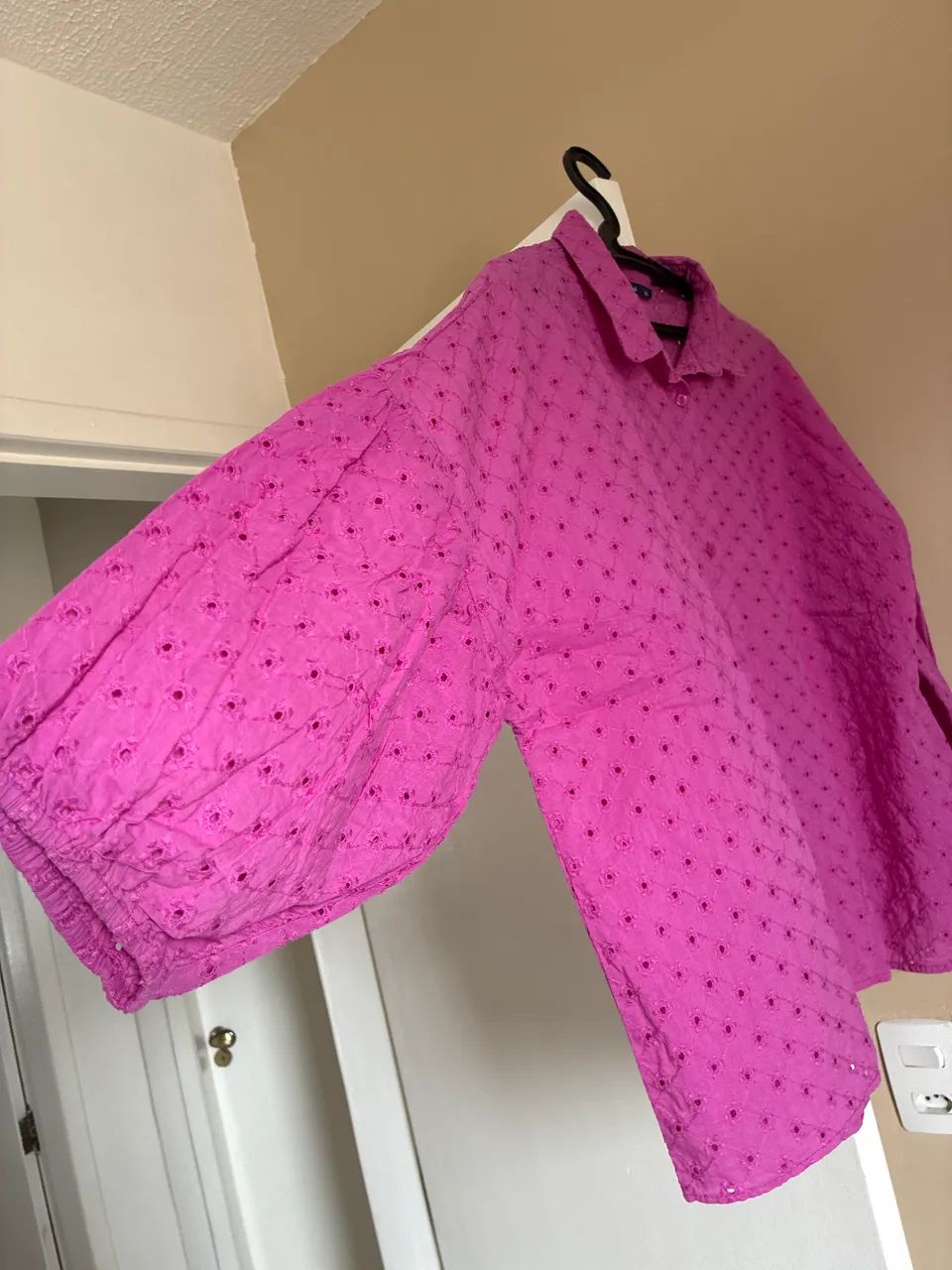 Camisa laser rosa - Foto 2