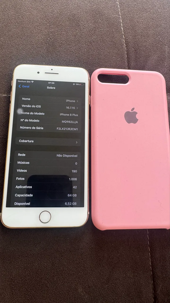 IPHONE 8 PLUS 128GB - Celulares e Smartphones - Maruípe, Vitória