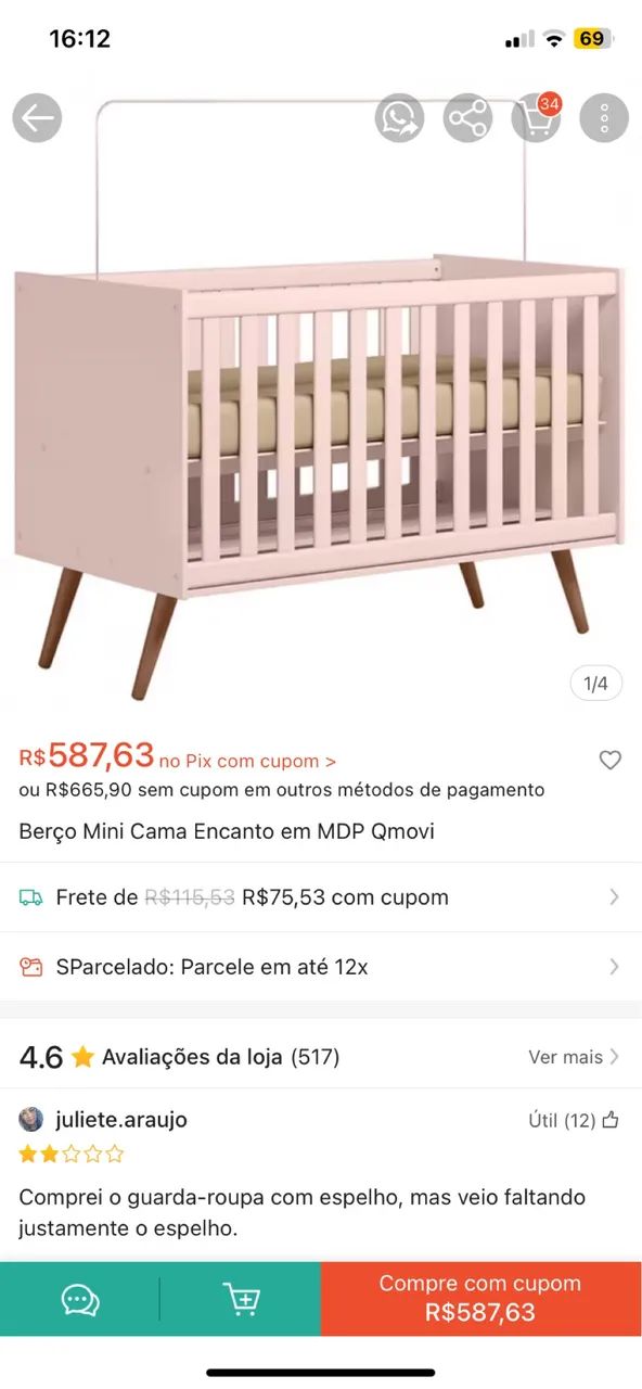 Berço NOVO