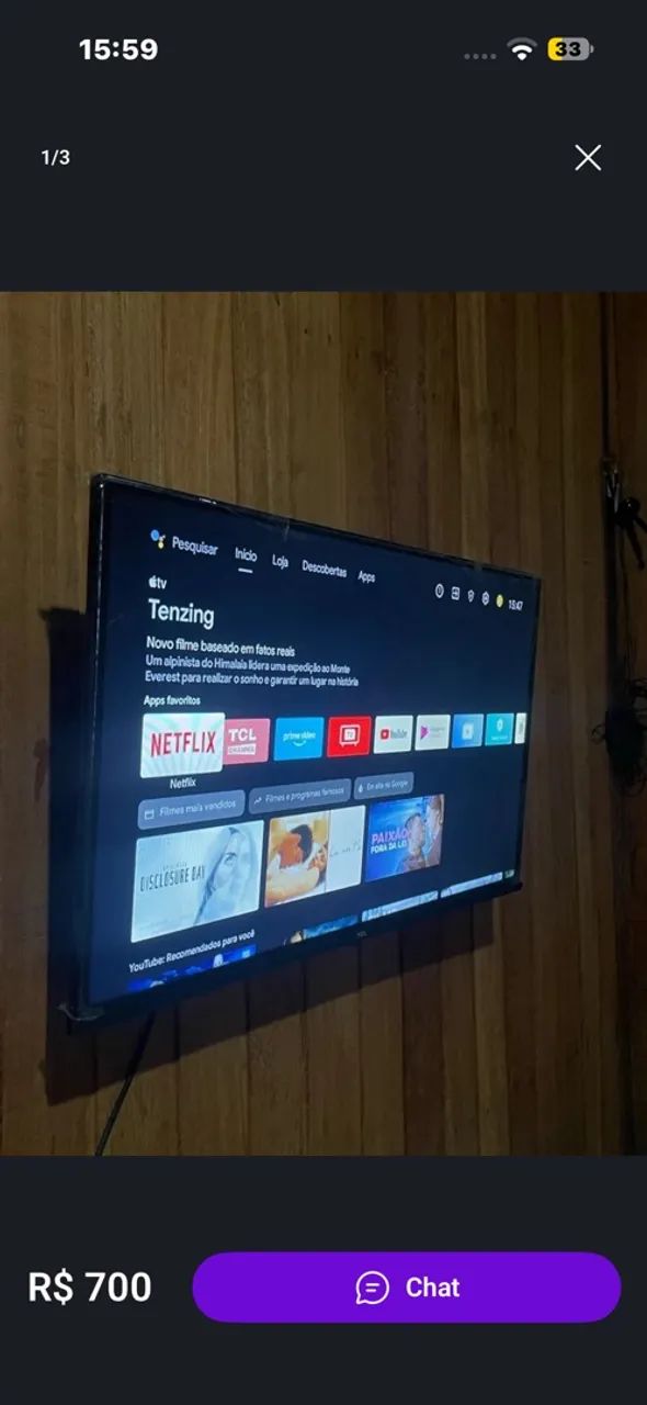 Tv 50 polegadas- Samsung 