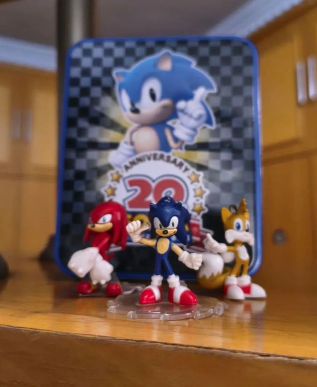 Pack mini figuras clássicas sonic the hesgehog!