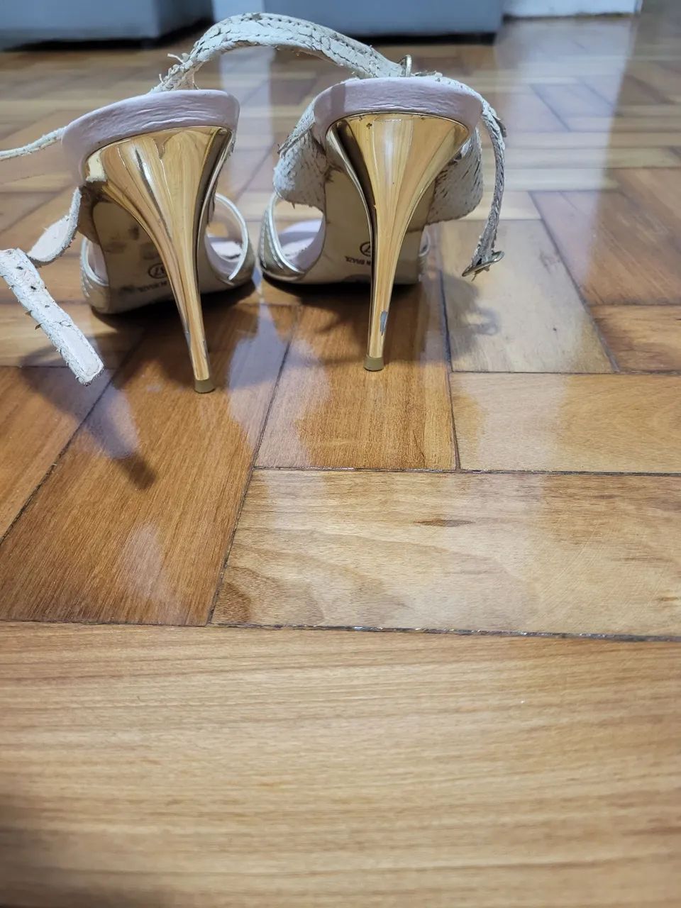 Sandalia bege 38 - Foto 4