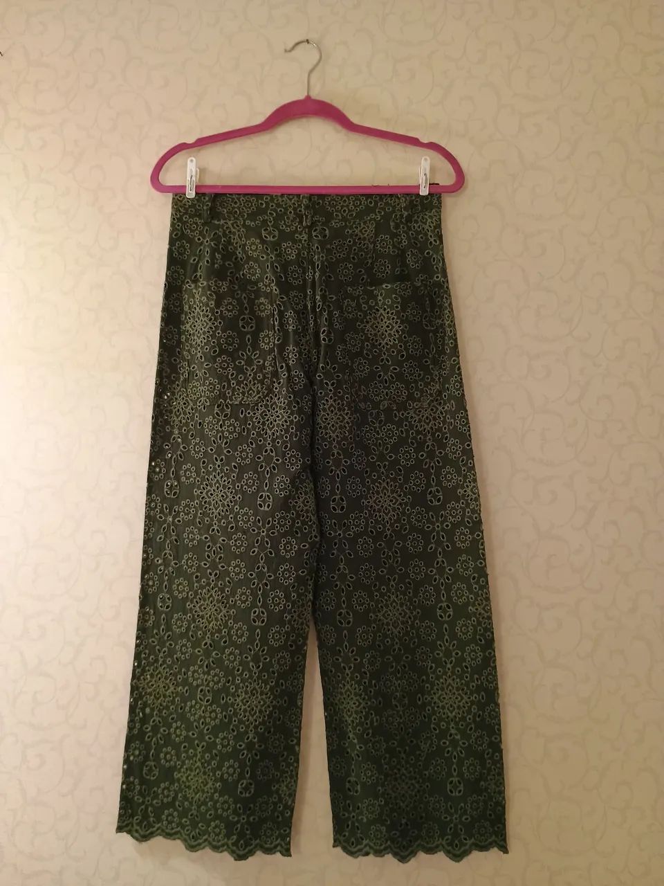 Calça Zara Verde Musgo  - Foto 5