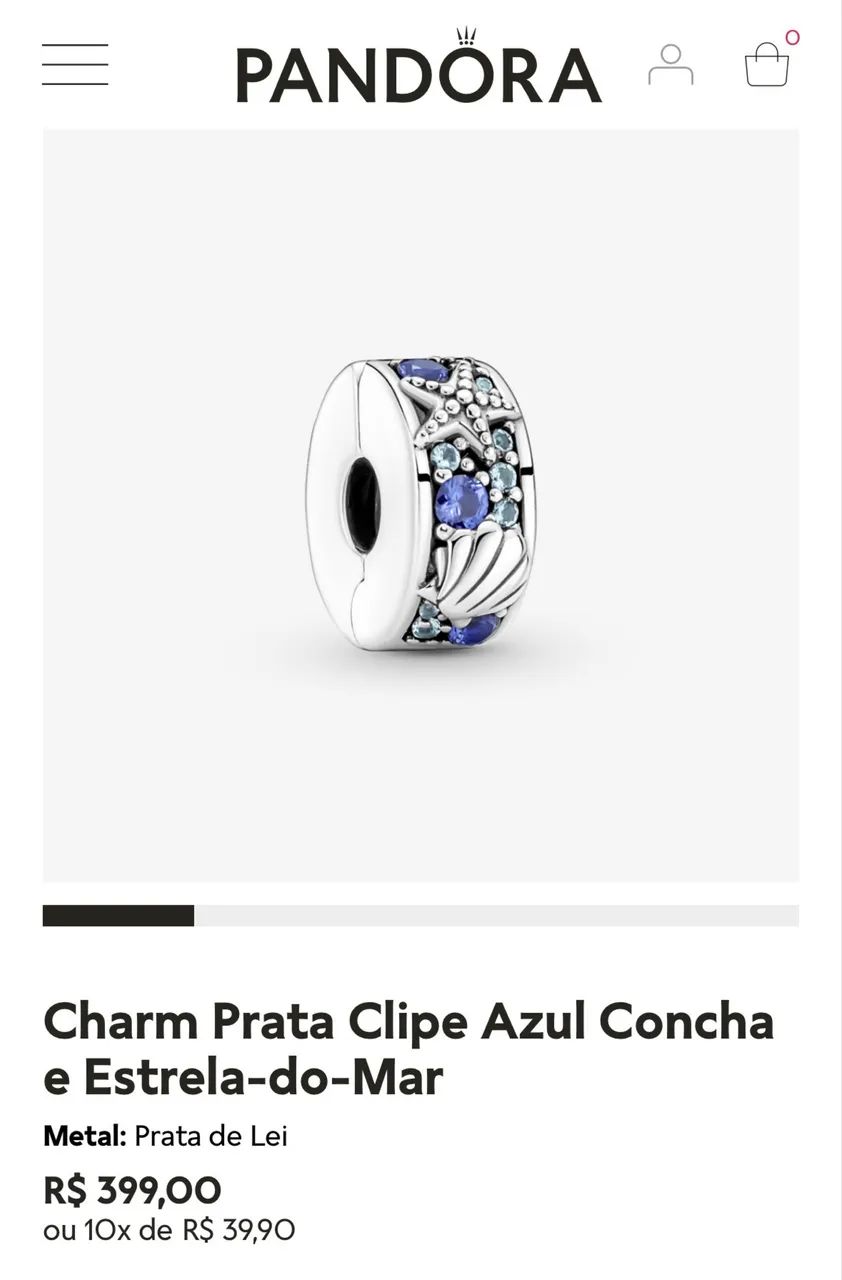 Pulseira Vivara + pingentes Prata 925 - Foto 5