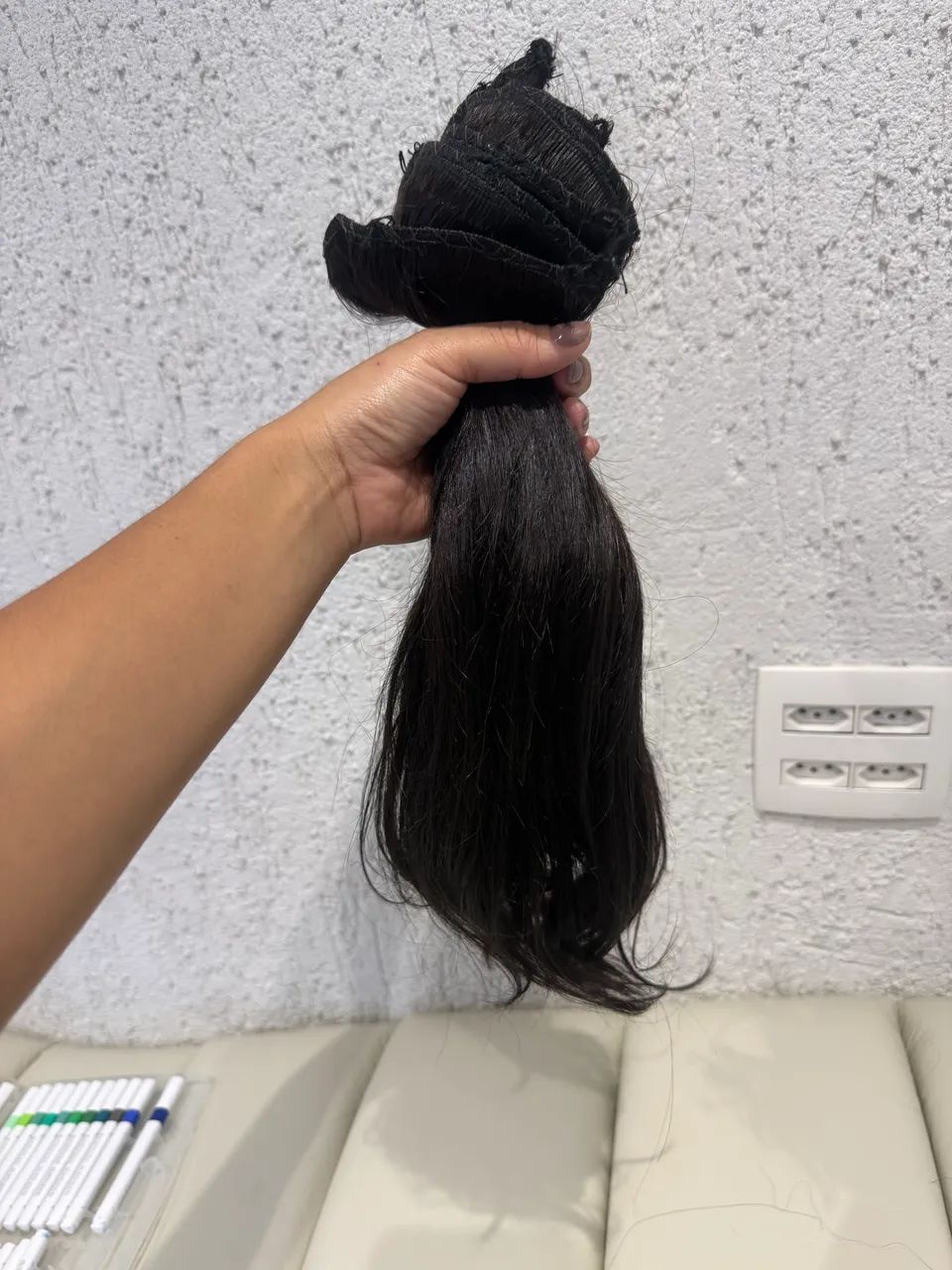 Cabelo vietnamita, 60cm aproximadamente 250 grama.  - Foto 3