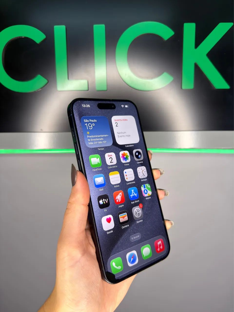 iPhone 15 Pro Max 256gb - Loja Física - Parcelo em até 18x - Foto 3