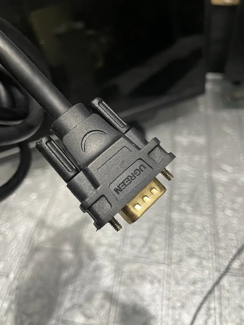 Monitor led 20? + cabo vga alta qualidade e performance ugreen - Foto 2