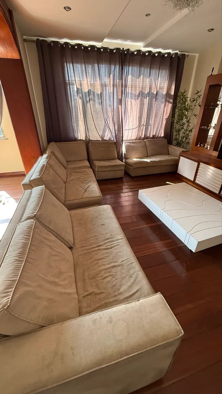 Sofá modular grande e confortável R$497,00 - estrutura forte 600,00 - Foto 4