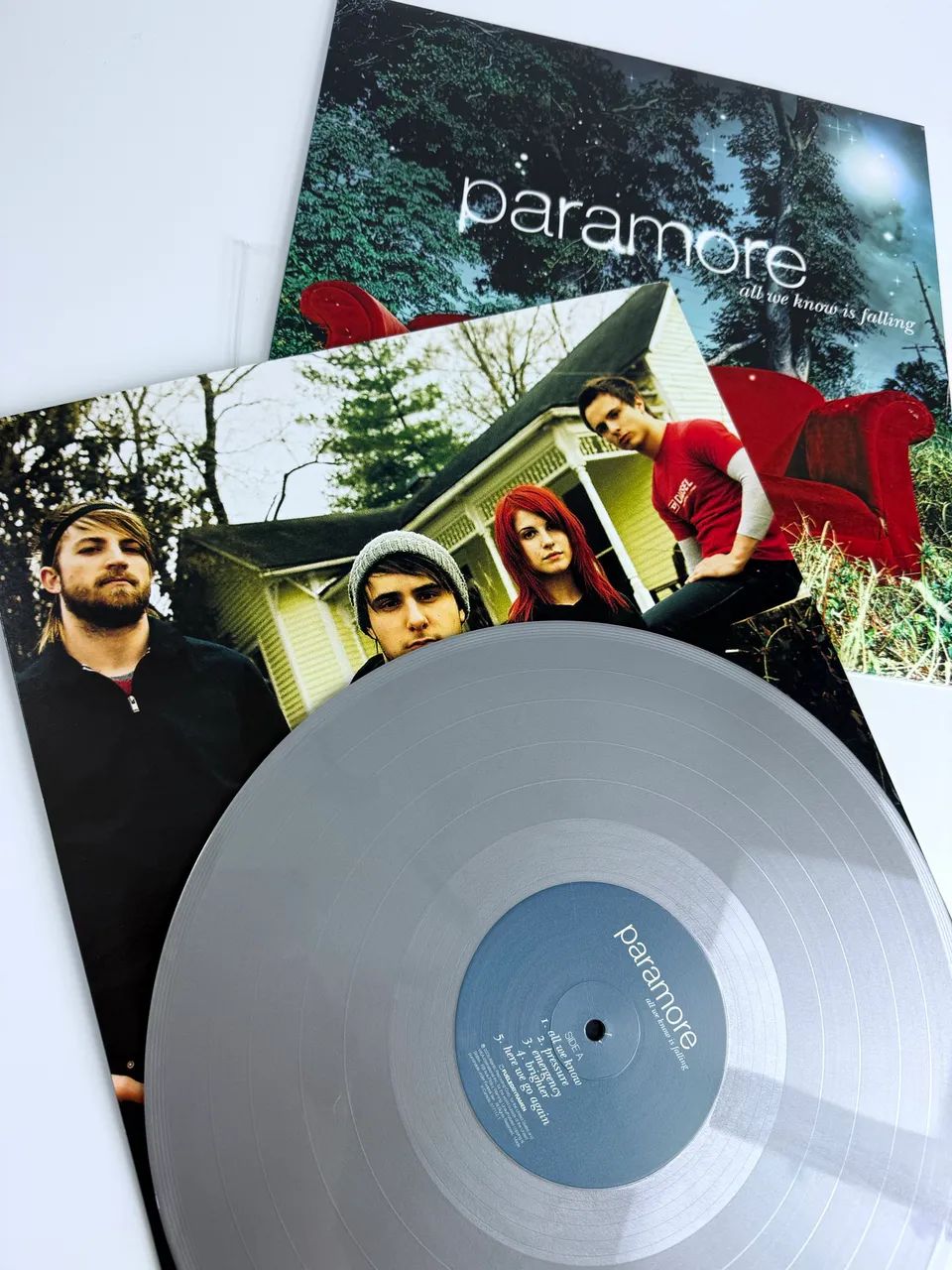 Paramore - All we know is falling (silver vinil) - Foto 4