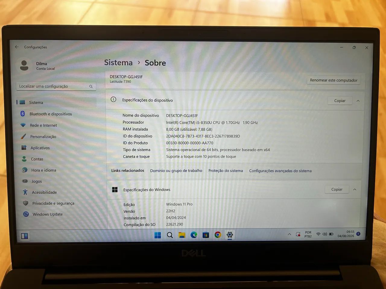 Notebook Dell Latitude 7390 - Foto 4