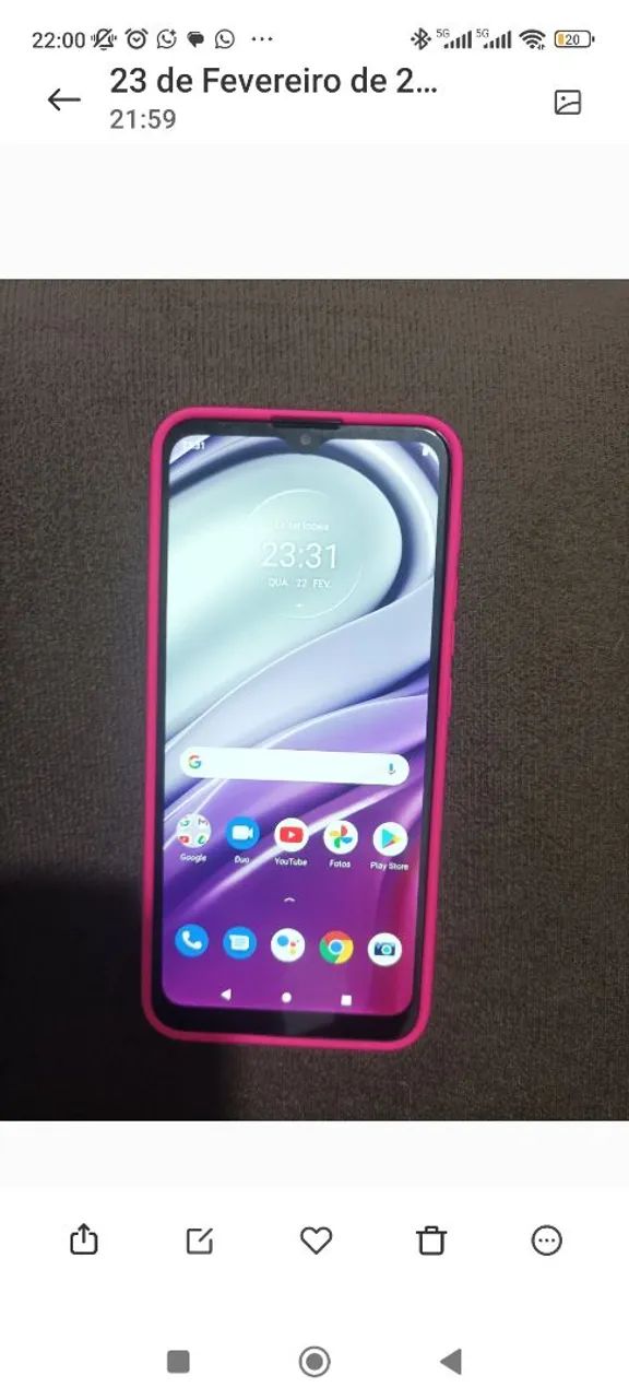 Celular Motorola G20