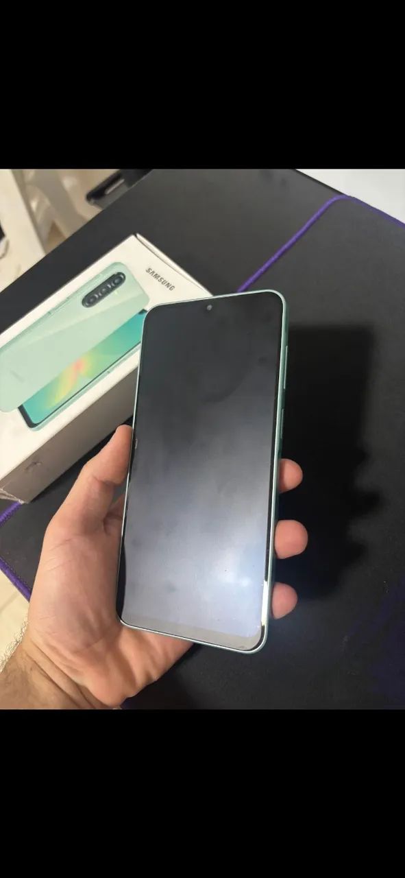 Samsung A26 5g (256gb de memória) verde menta - Foto 4
