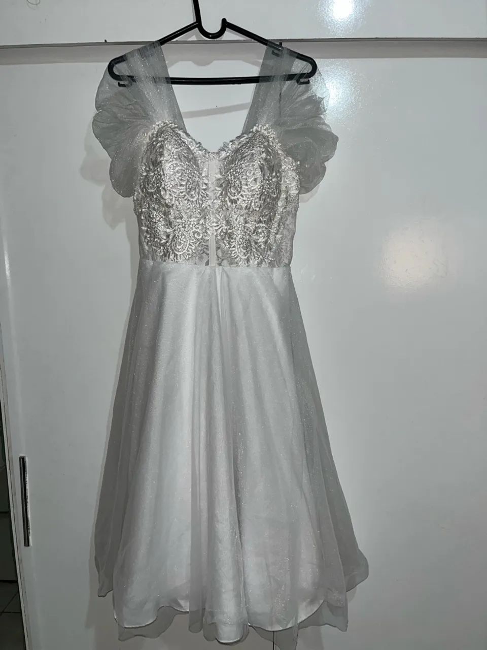 Vestido de noiva mídi  - Foto 2