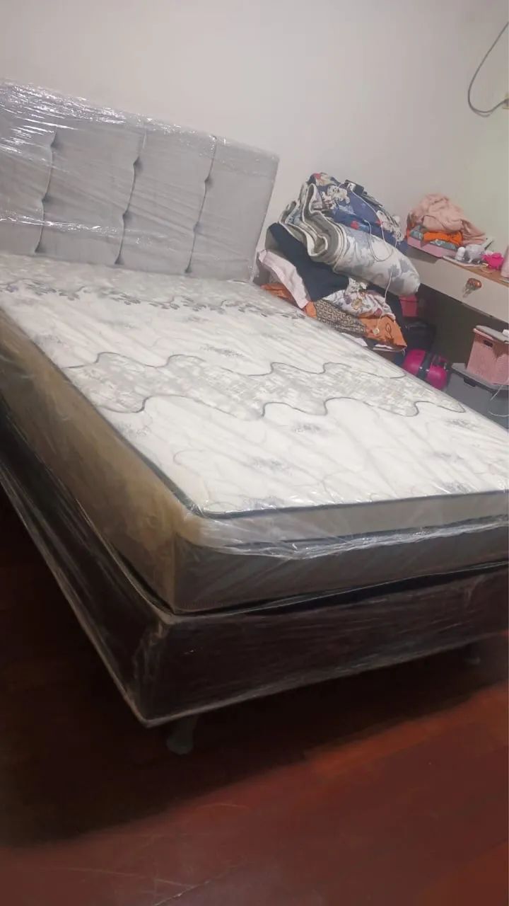 Colchão+base casal direto da fábrica  - Foto 4