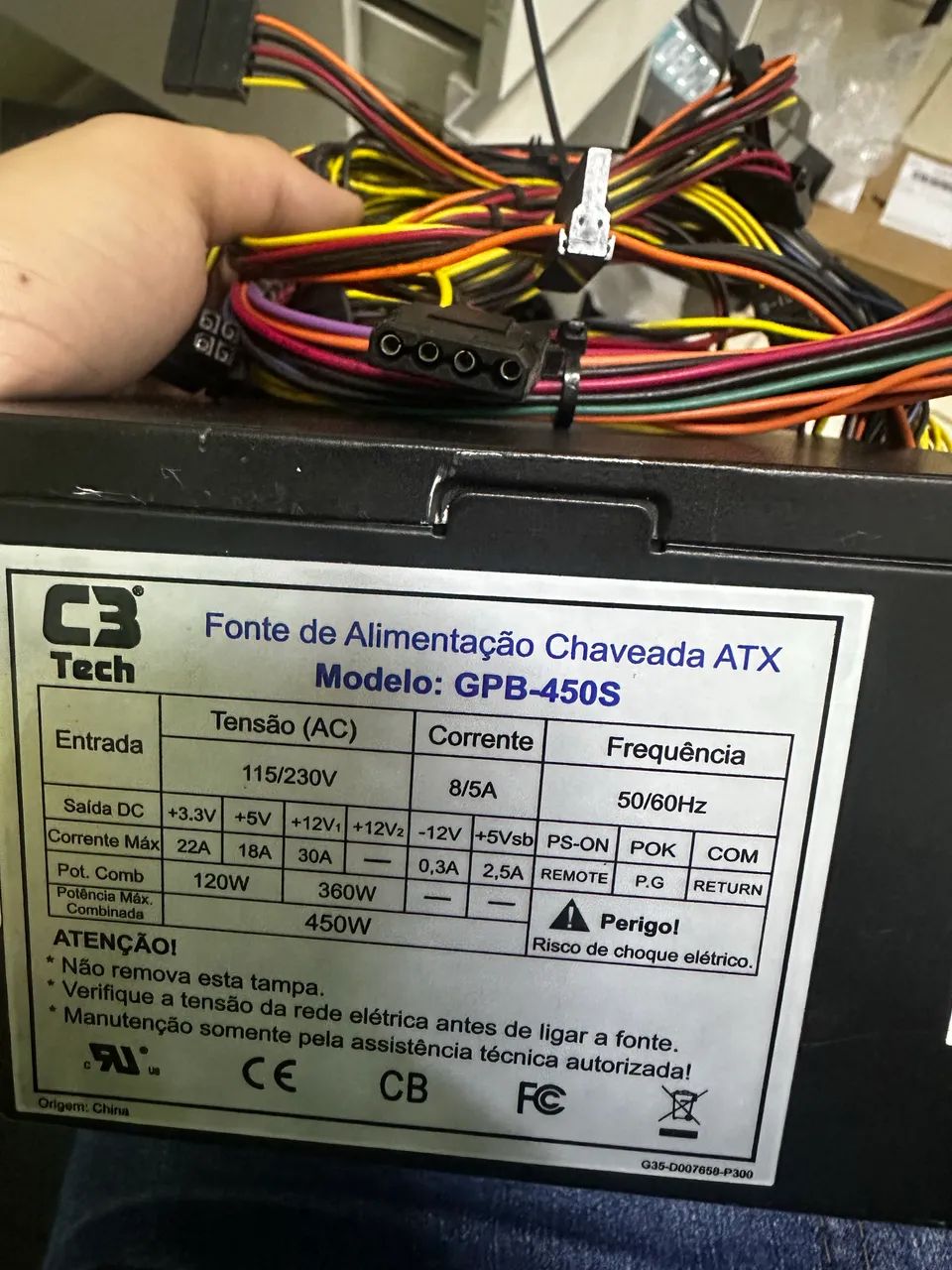 Fonte 450w
