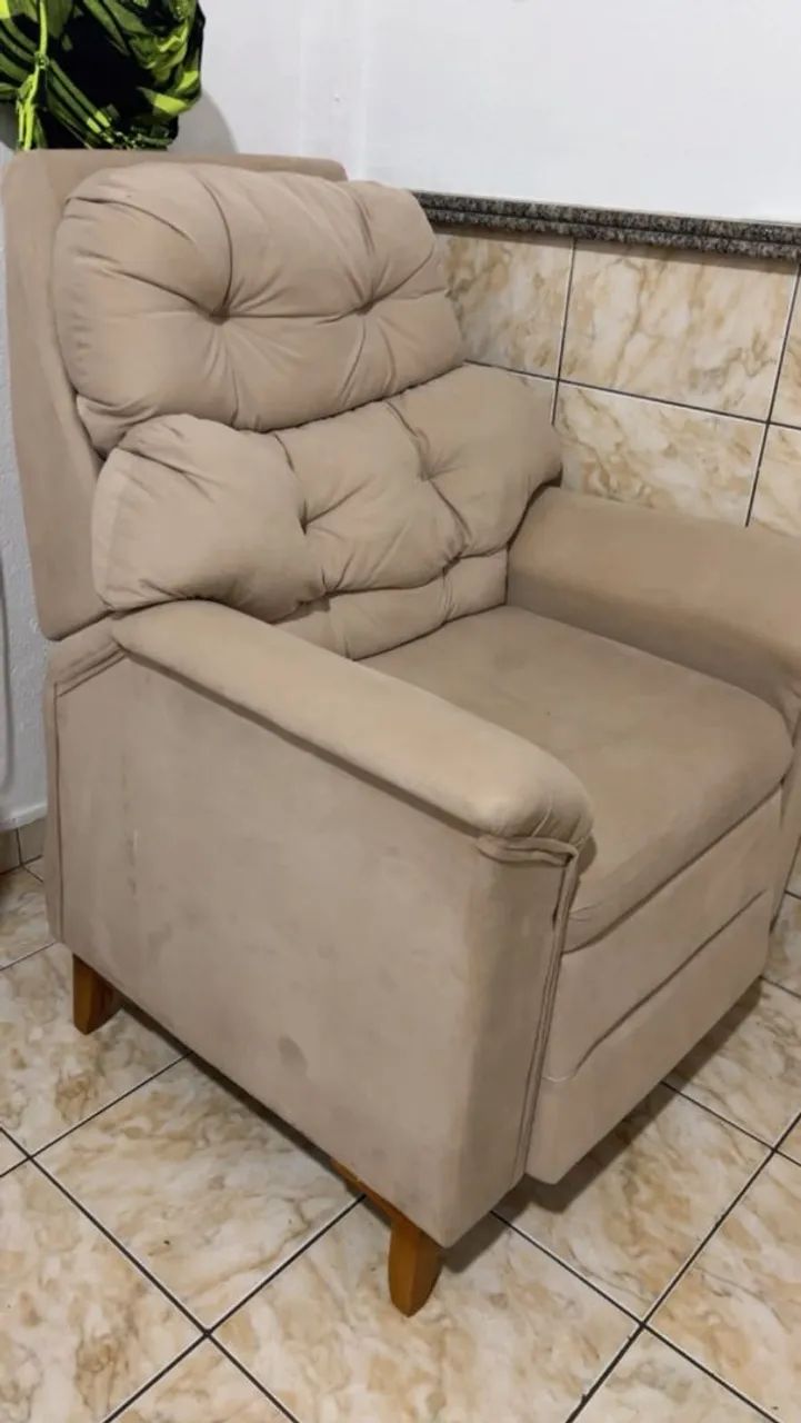 Poltrona reclinável para salão  - Foto 2